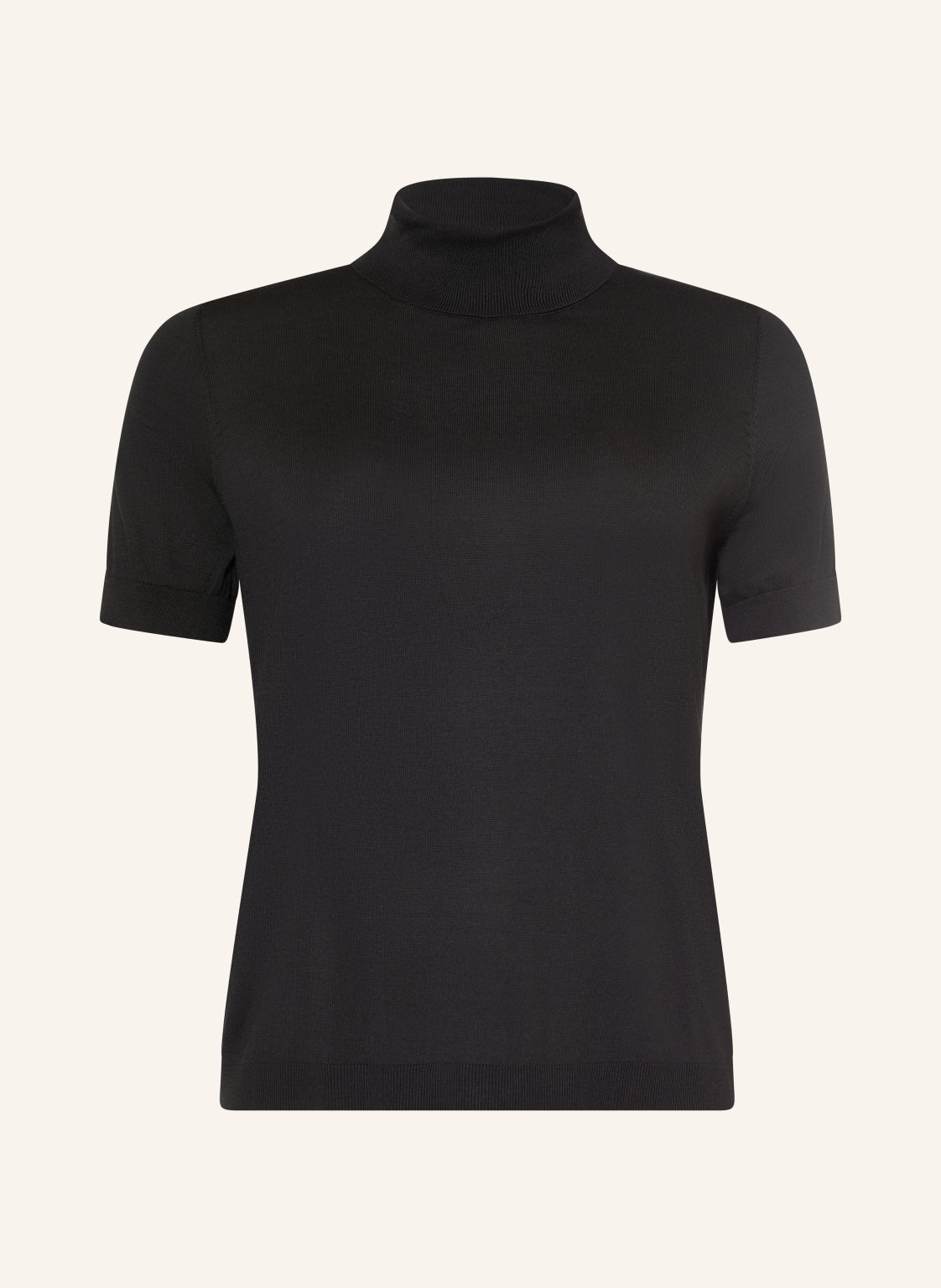 Marina Rinaldi Rollkragenpullover Giusto Mit Schmucksteinen schwarz von MARINA RINALDI