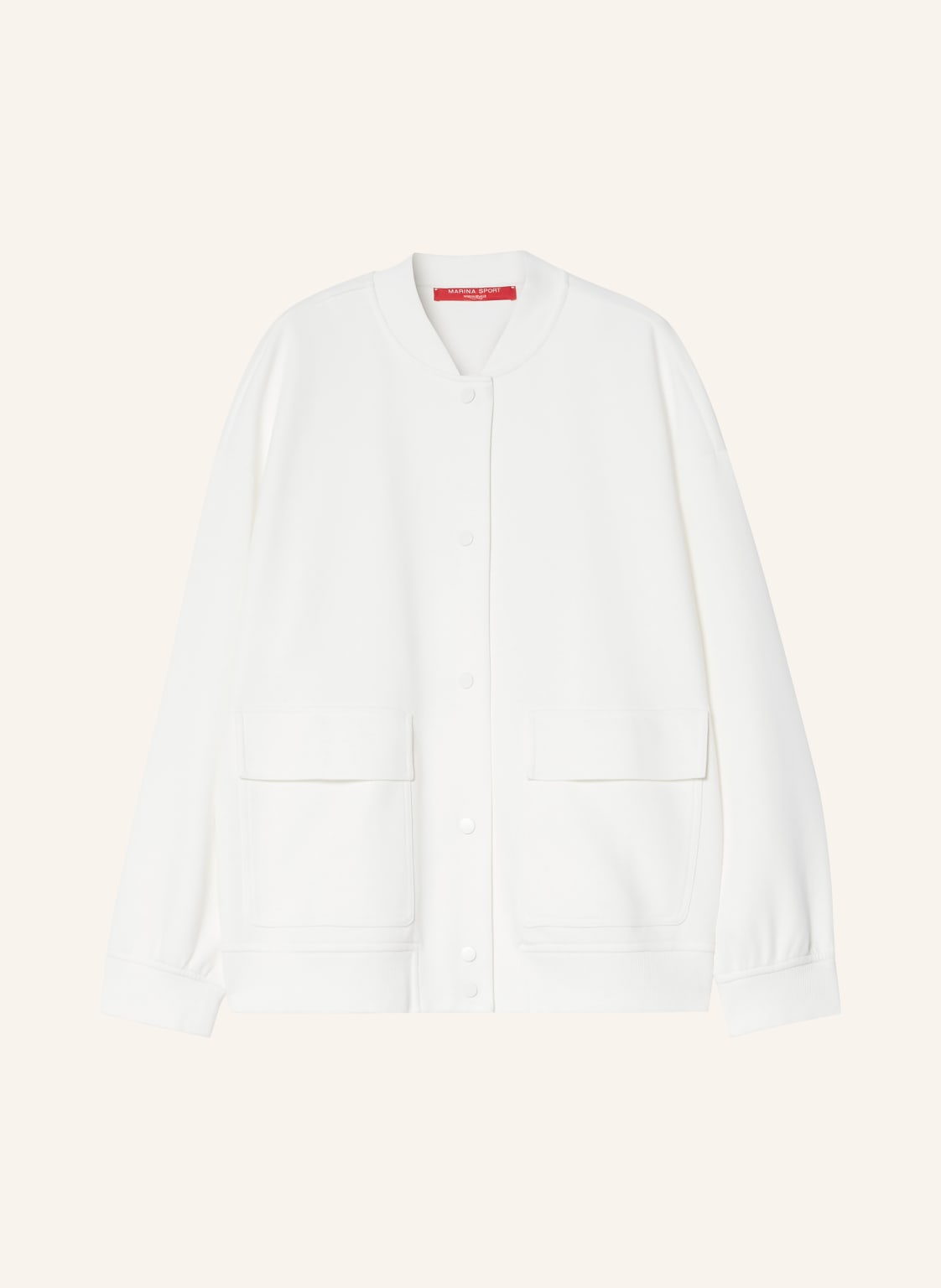 Marina Rinaldi Sweat-Blouson Giraffa weiss von MARINA RINALDI