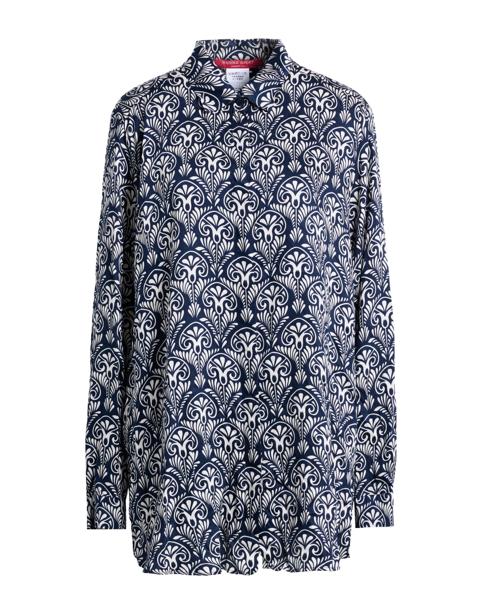 MARINA SPORT by MARINA RINALDI Hemd Damen Marineblau MARINA SPORT by MARINA RINALDI Hemd Damen Marineblau von MARINA SPORT by MARINA RINALDI