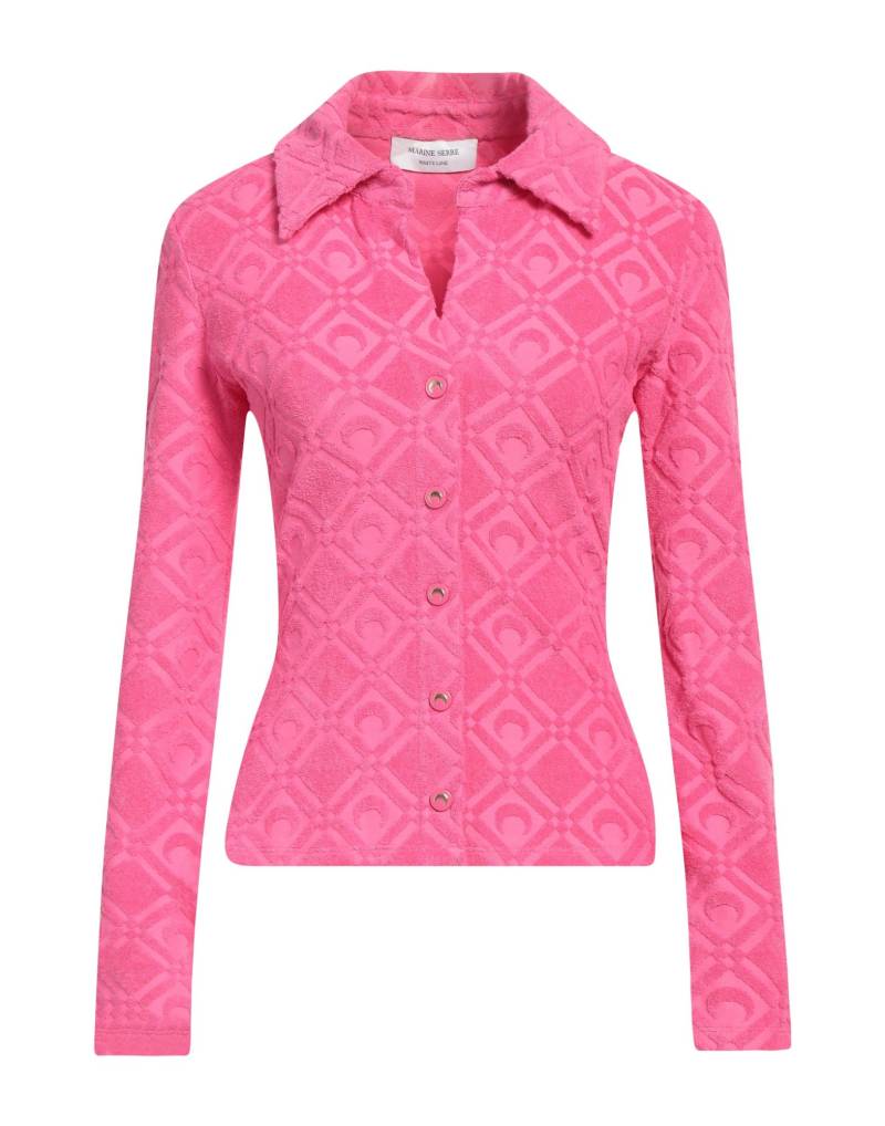 MARINE SERRE Hemd Damen Fuchsia von MARINE SERRE