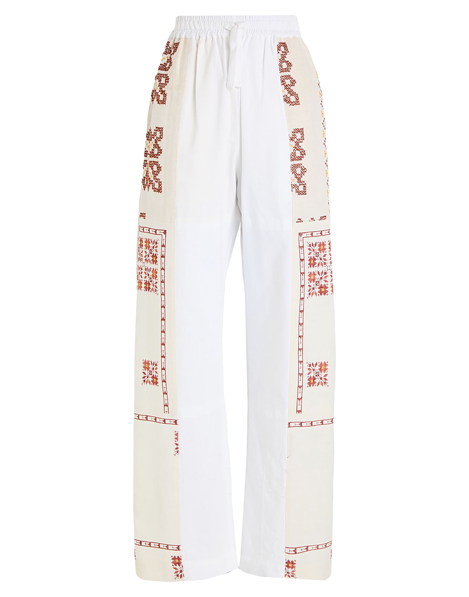 MARINE SERRE Hose Damen Weiß von MARINE SERRE