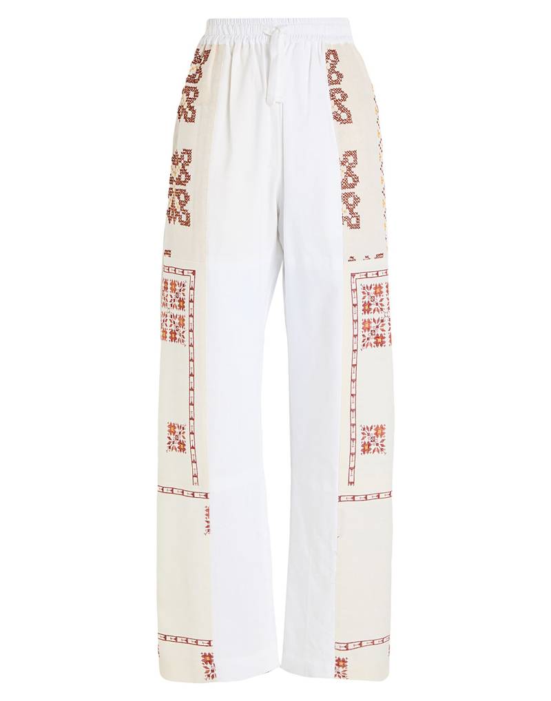 MARINE SERRE Hose Damen Weiß von MARINE SERRE