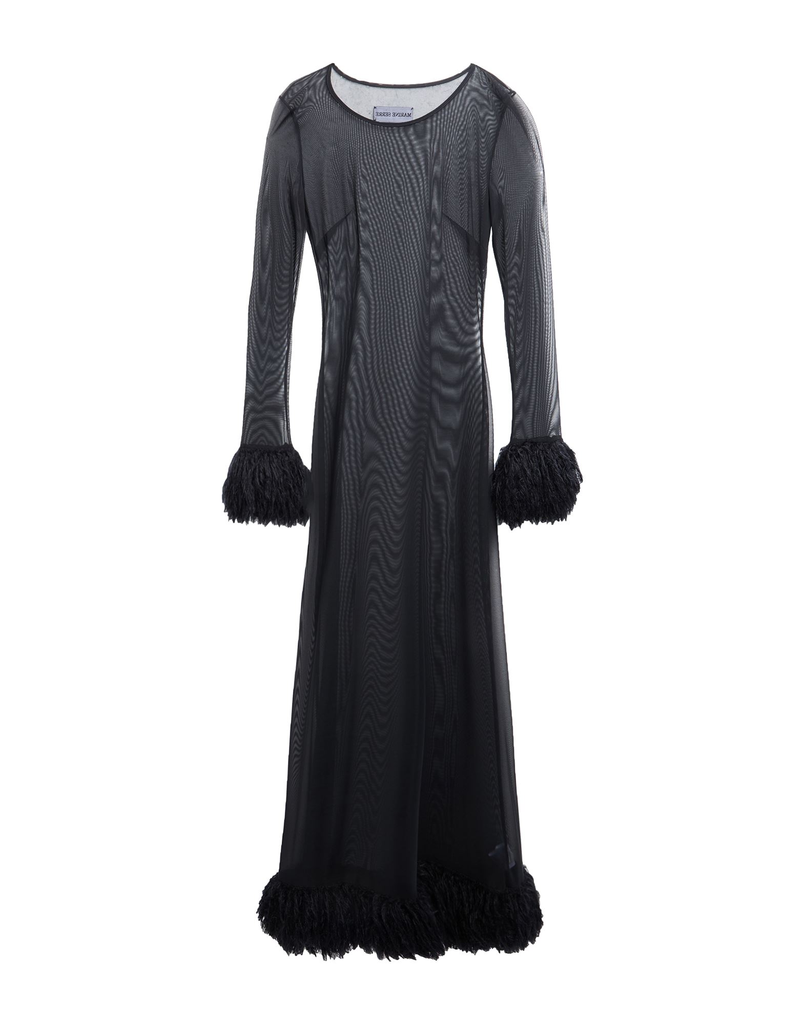 MARINE SERRE Maxi-kleid Damen Schwarz MARINE SERRE Maxi-kleid Damen Schwarz von MARINE SERRE