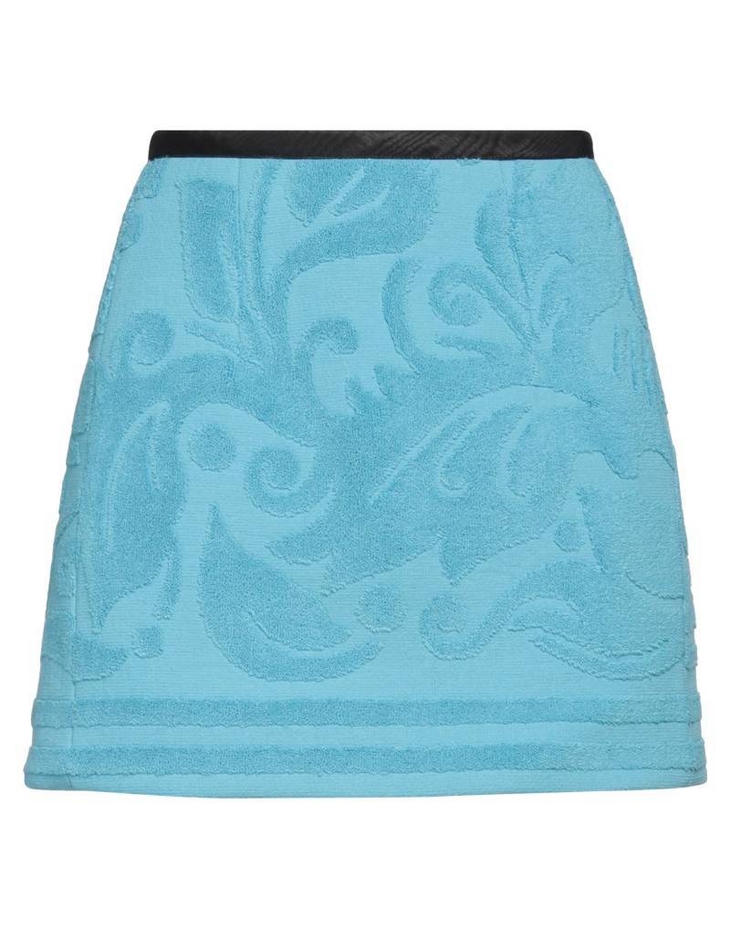 MARINE SERRE Minirock Damen Azurblau von MARINE SERRE