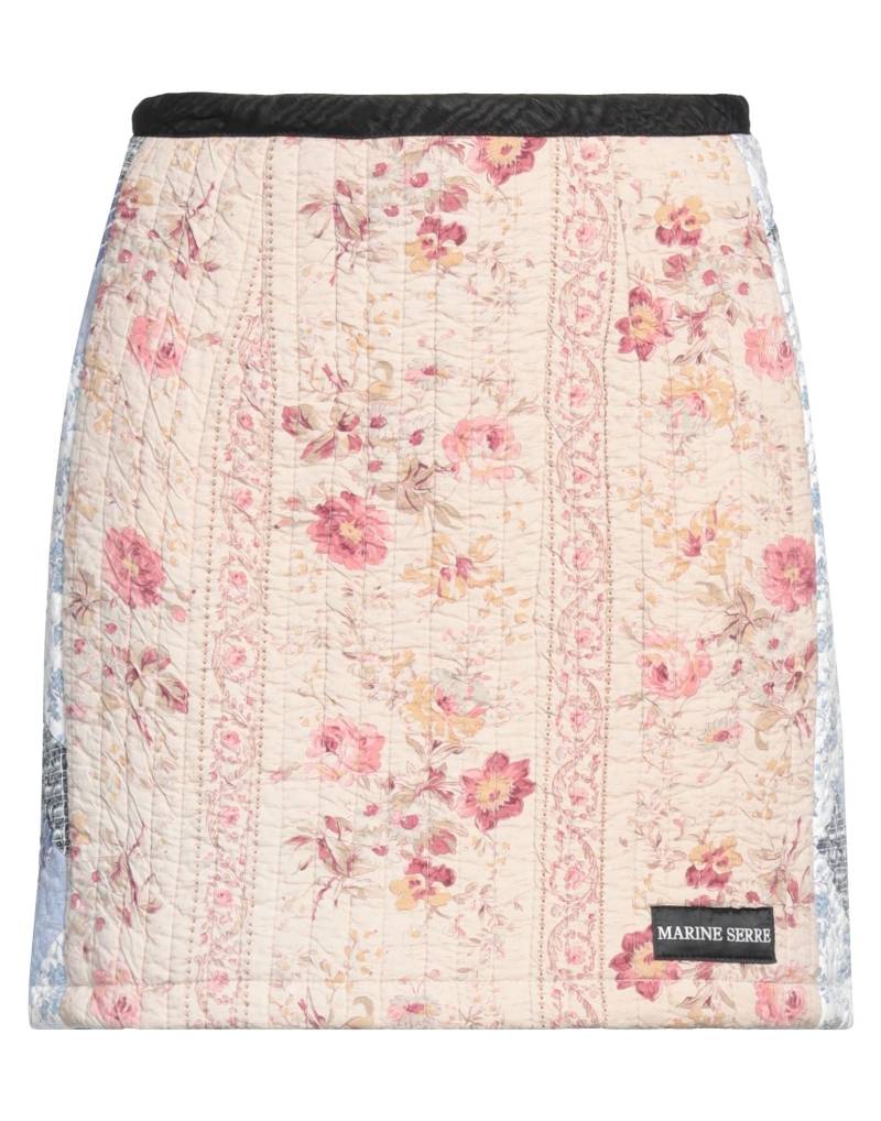 MARINE SERRE Minirock Damen Beige von MARINE SERRE