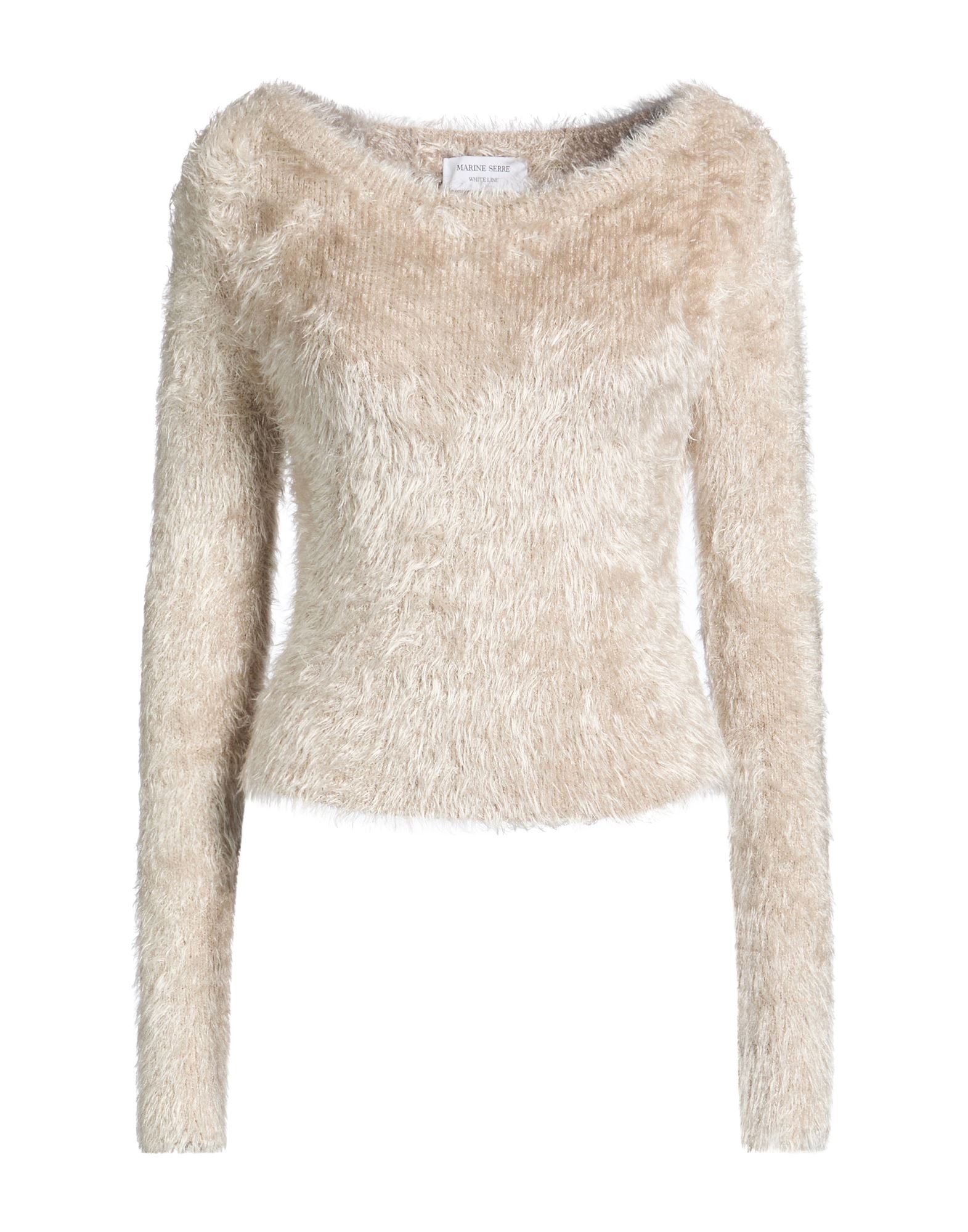 MARINE SERRE Pullover Damen Beige von MARINE SERRE