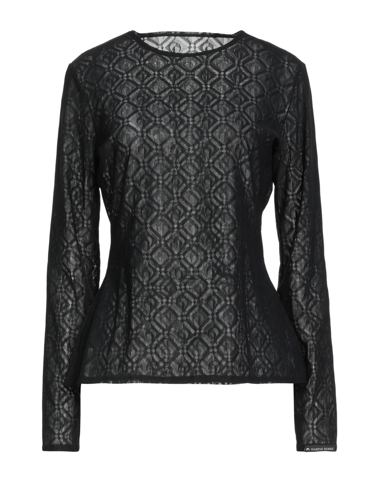 MARINE SERRE Top Damen Schwarz von MARINE SERRE