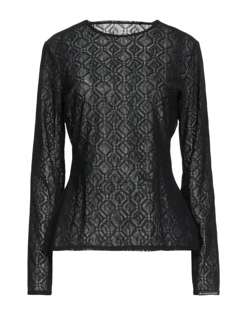 MARINE SERRE Top Damen Schwarz von MARINE SERRE