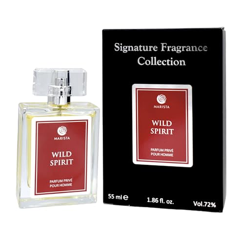 WILD SPIRIT Private Parfüm für Männer von MARISTA, langanhaltender, Lavendel, würziger Zitrus, Bernstein, holziger Duft, 55 ml von MARISTA