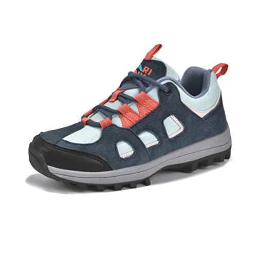 MARITONY Kinderschuhe Jungen Mädchen Kinder Schuhe Wanderschuhe Trekkingschuhe Sportschuhe Laufschuhe Turnschuhe Sneaker, Mondlicht 27 EU von MARITONY
