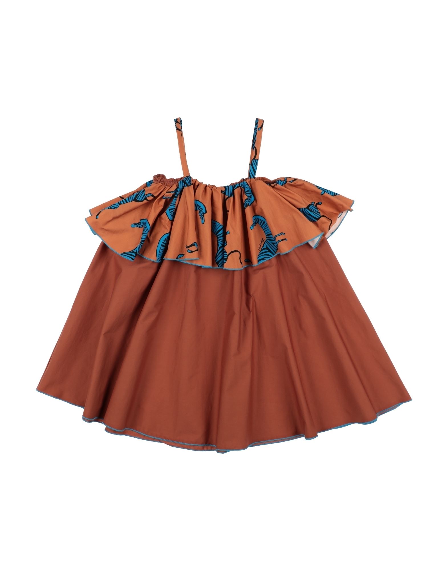 MARIUCCIA Kinderkleid Kinder Braun von MARIUCCIA