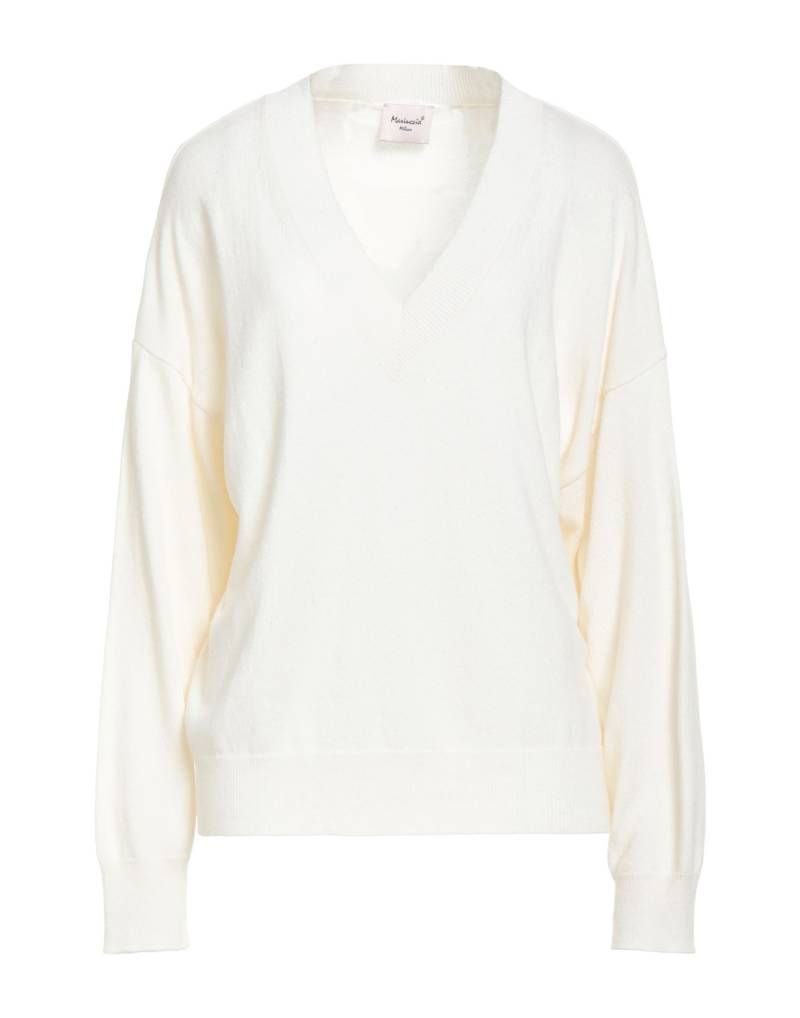 MARIUCCIA Pullover Damen Cremeweiß von MARIUCCIA