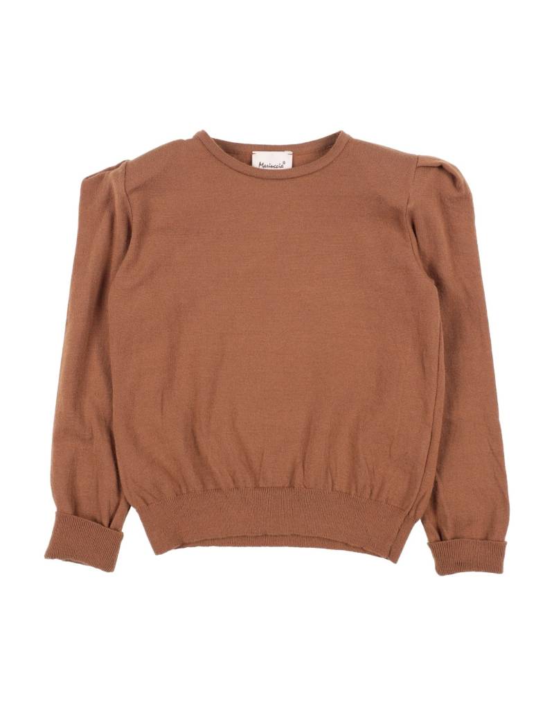 MARIUCCIA Pullover Kinder Kamel von MARIUCCIA