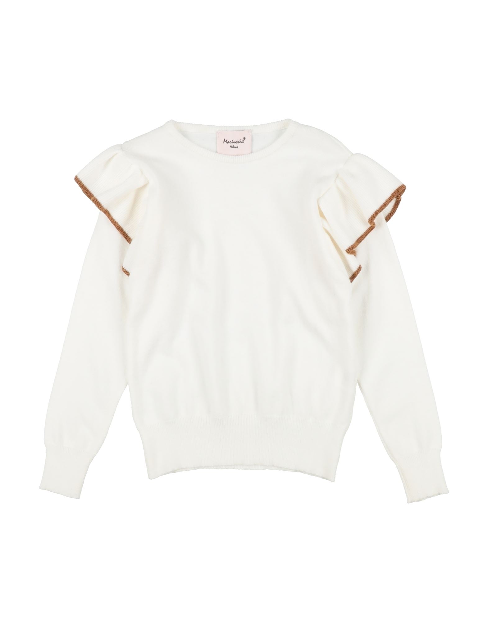 MARIUCCIA Pullover Kinder Off white von MARIUCCIA