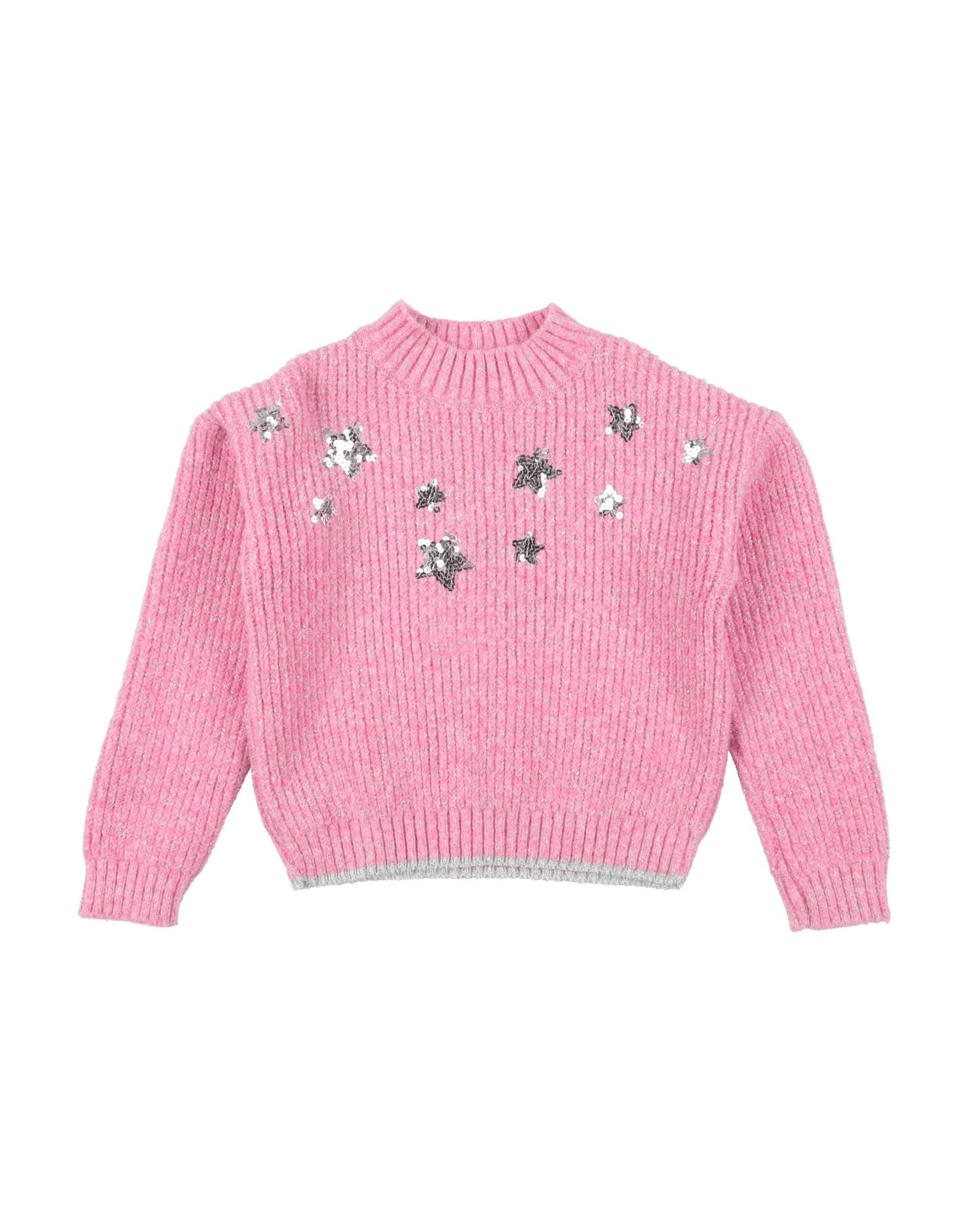 MARIUCCIA Rollkragenpullover Kinder Rosa von MARIUCCIA