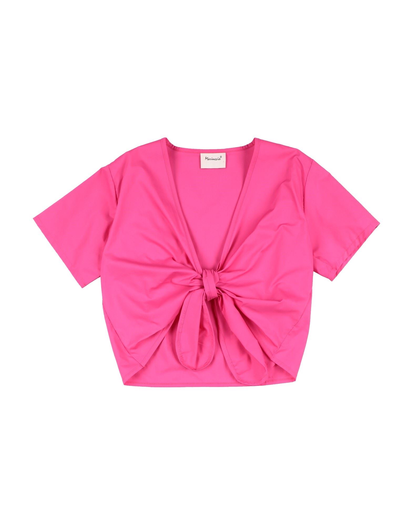 MARIUCCIA Wickelpullover Kinder Fuchsia von MARIUCCIA