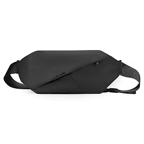 MAKR RYDEN Sling Bag Ultraleicht Slingtasche, Wasserdicht Schultertasche Umhängetasche Herren, Klein Brusttasche Crossbody Bag Mode Hüfttasche für Reise Schule Wandern Fitness Fahrrad Jagd von MARK RYDEN