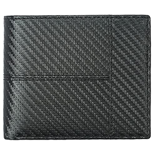 MARKELL Kohle Faser Muster Brieftasche SpleißEn Multi Karte Platz GroßE KapazitäT Einzigartige Mode Kurze Brieftasche MäNner von MARKELL