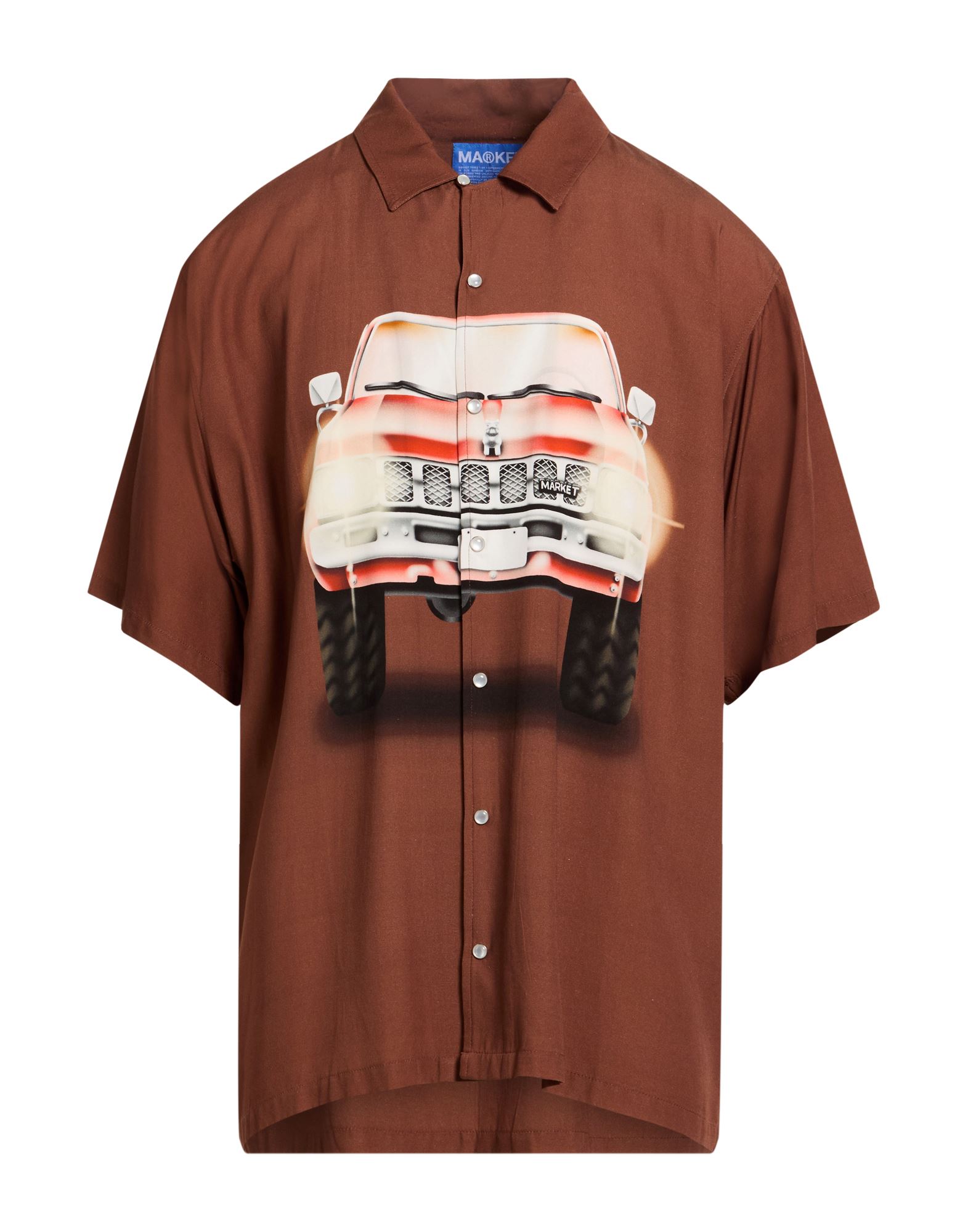 MARKET Hemd Herren Braun von MARKET