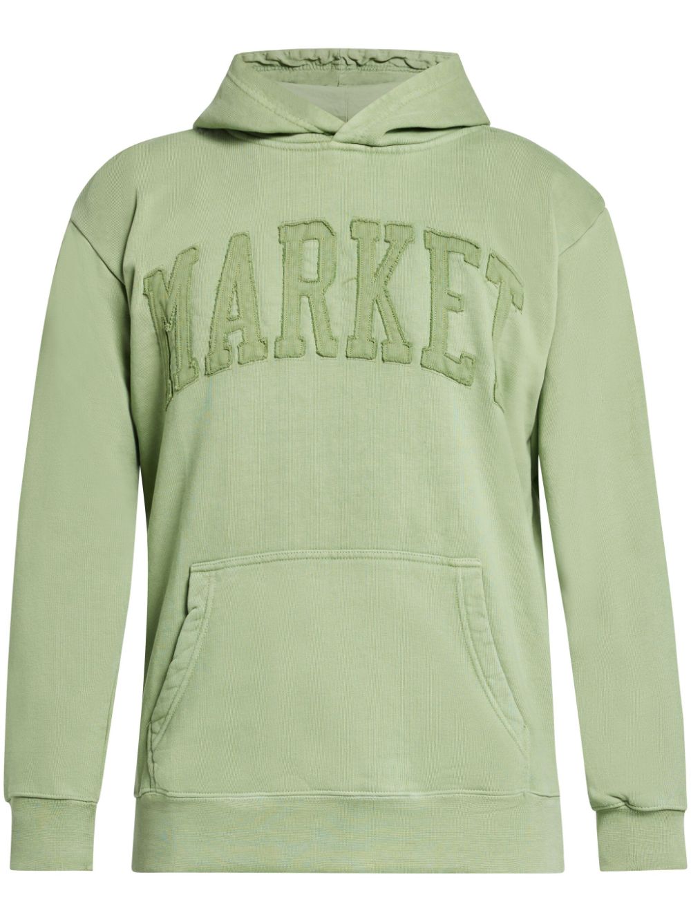 MARKET Hoodie mit Logo-Patches - Grün von MARKET