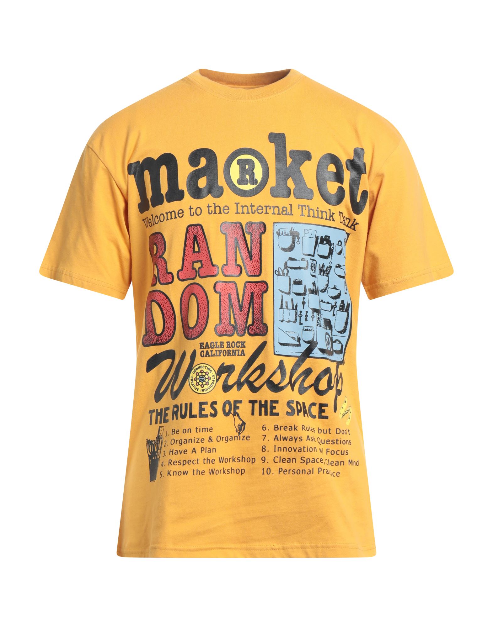 MARKET T-shirts Herren Mandarine von MARKET