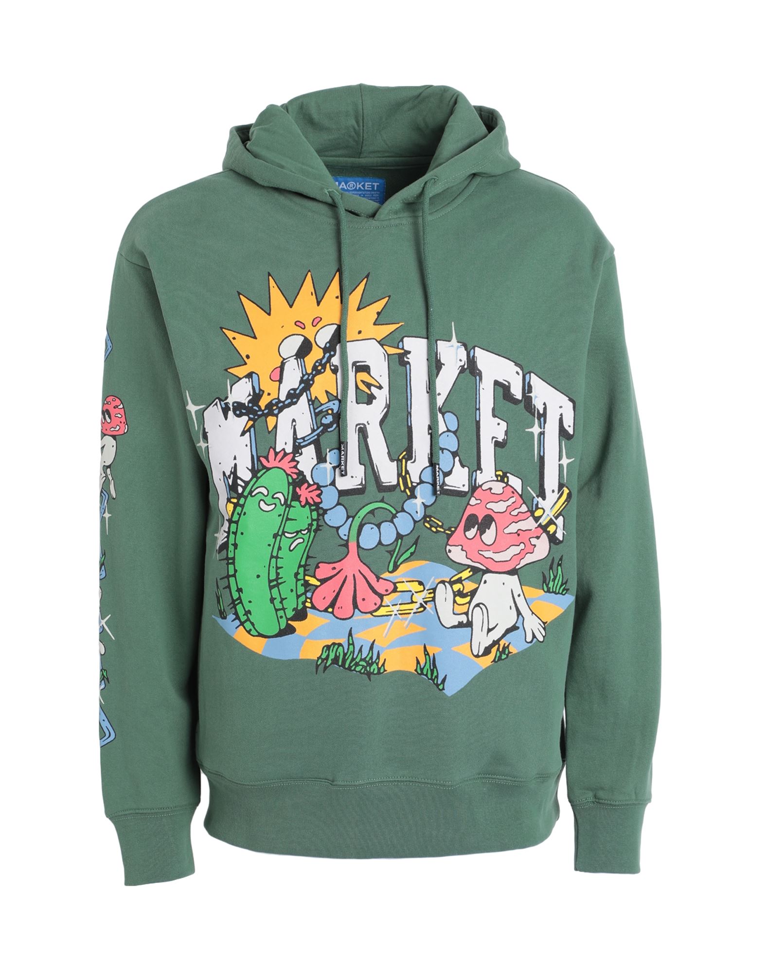 MARKET Sweatshirt Herren Grün von MARKET