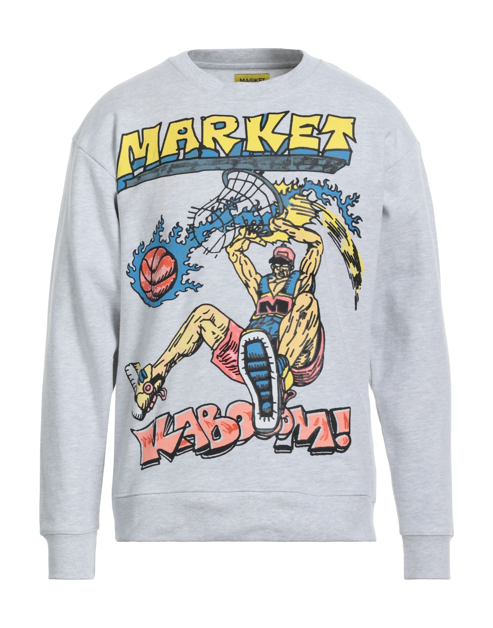 MARKET Sweatshirt Herren Hellgrau von MARKET