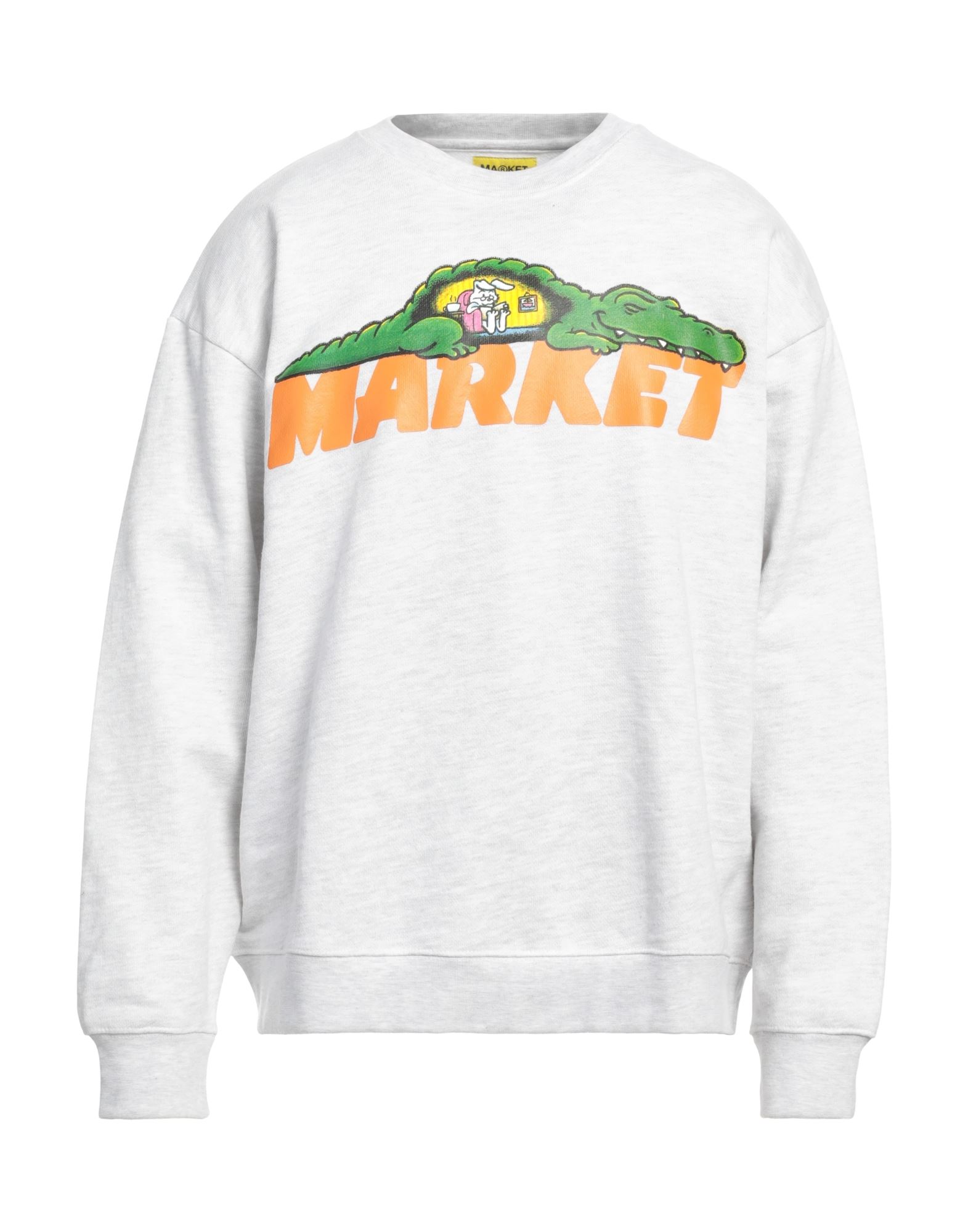 MARKET Sweatshirt Herren Hellgrau von MARKET