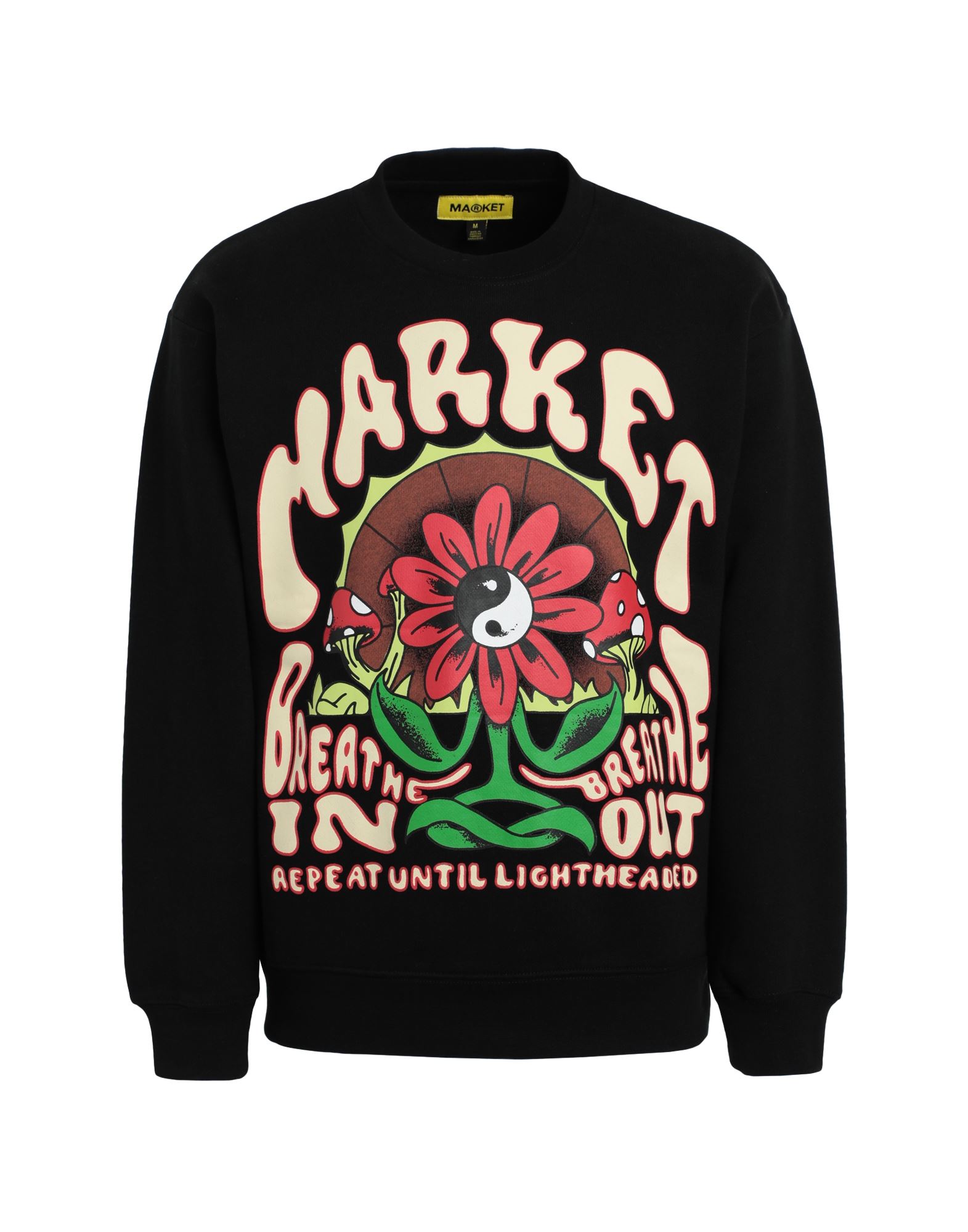 MARKET Sweatshirt Herren Schwarz von MARKET