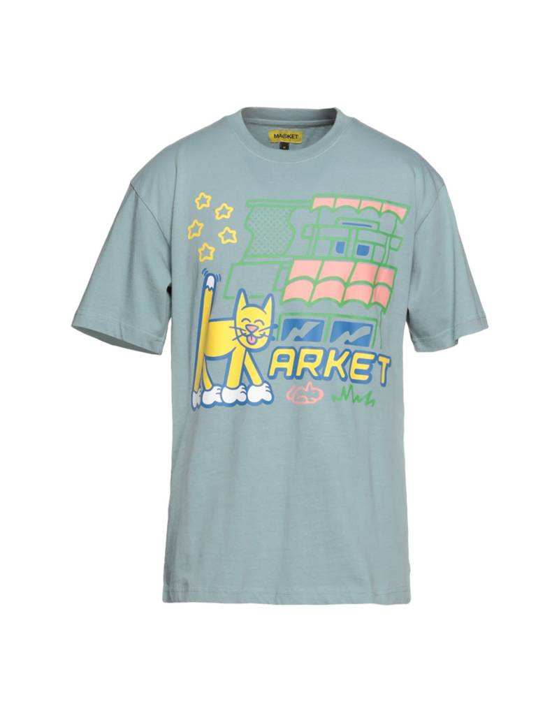 MARKET T-shirts Herren Blaugrau von MARKET