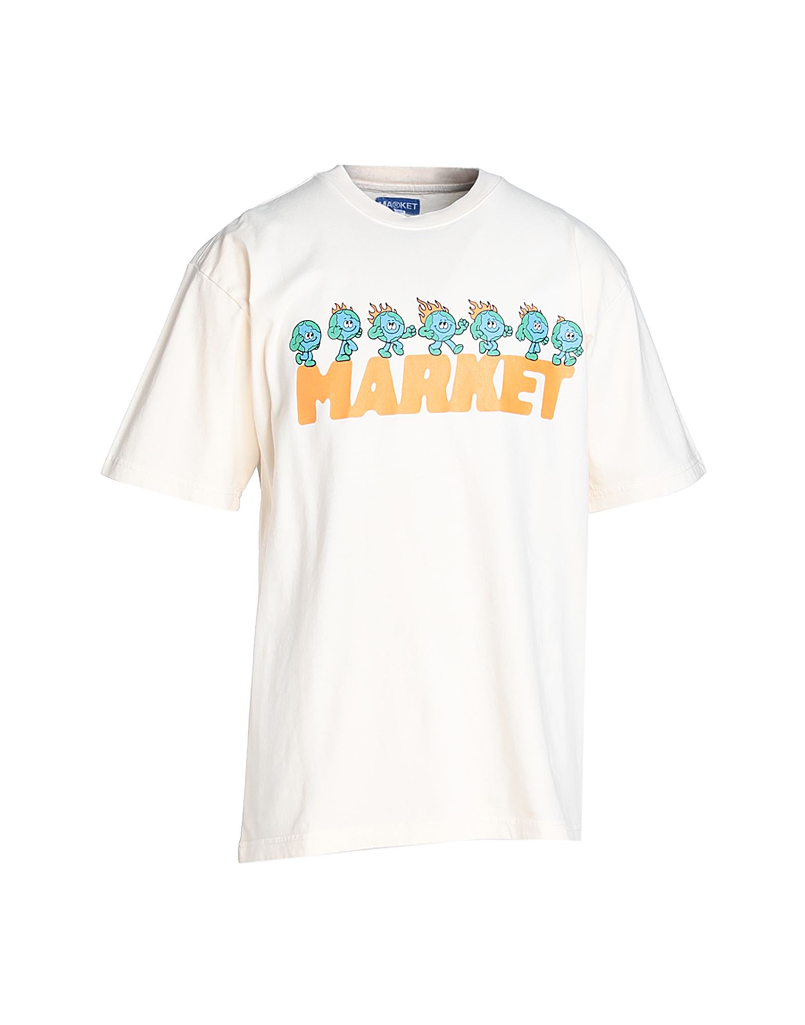 MARKET T-shirts Herren Cremeweiß von MARKET