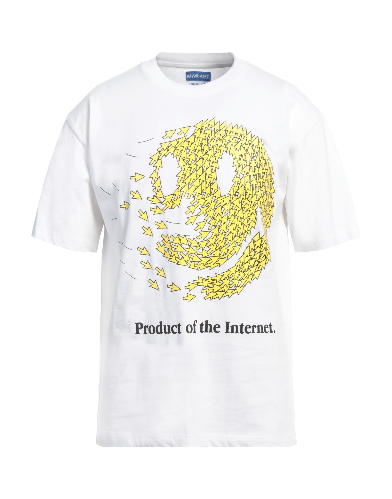 MARKET T-shirts Herren Weiß MARKET T-shirts Herren Weiß von MARKET