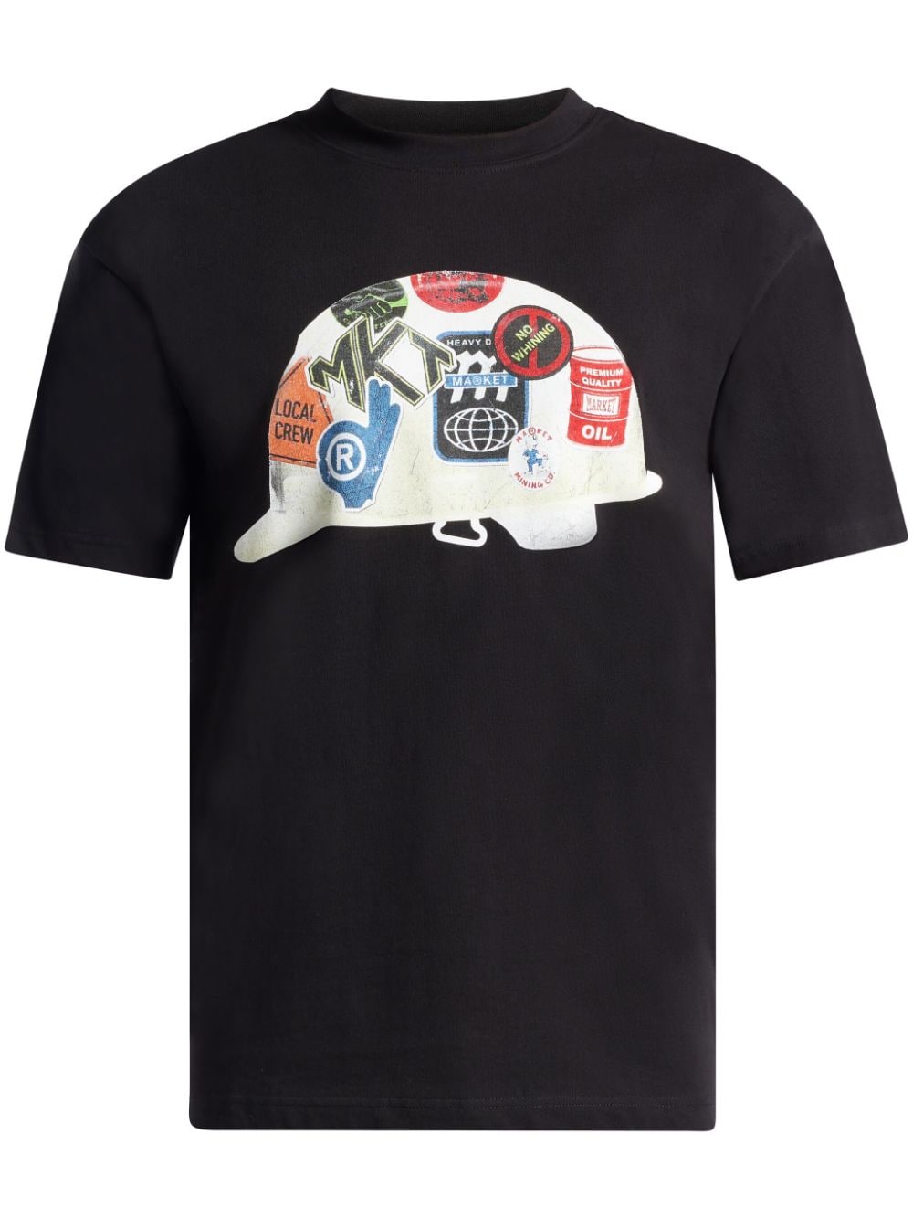 MARKET T-Shirt mit grafischem Print - Schwarz von MARKET