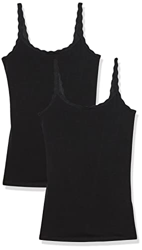 Marks & Spencer Damen T32-4531-y0 Camisole, Schwarz, 40 von Marks & Spencer