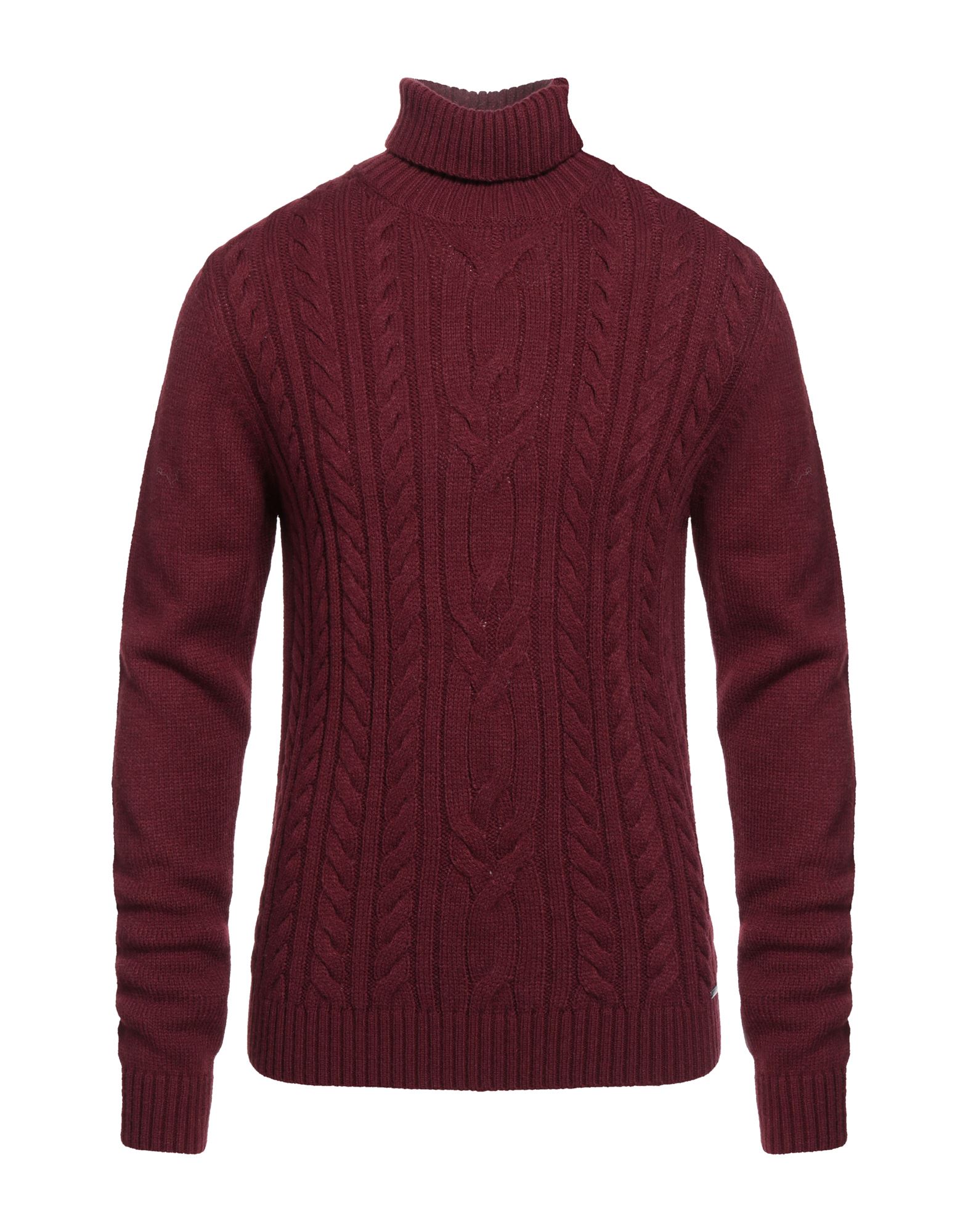 MARKUP Rollkragenpullover Herren Bordeaux von MARKUP