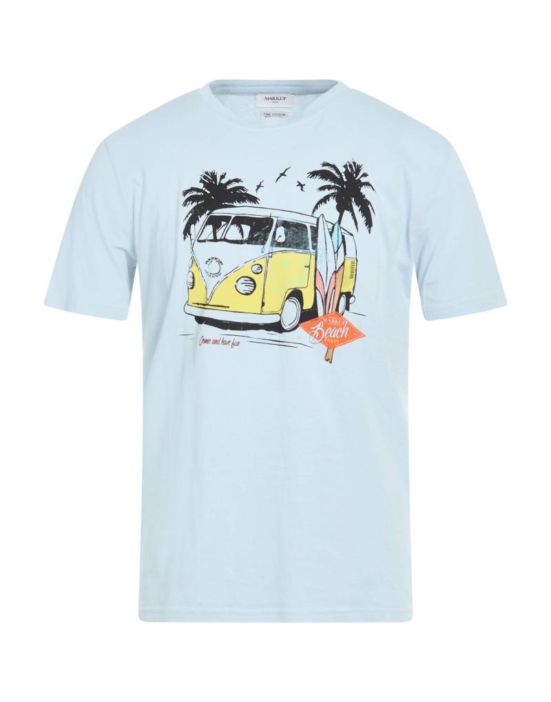 MARKUP T-shirts Herren Himmelblau von MARKUP