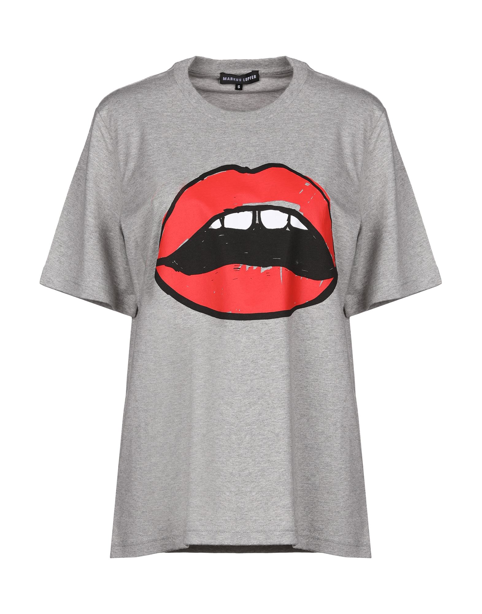 MARKUS LUPFER T-shirts Damen Hellgrau MARKUS LUPFER T-shirts Damen Hellgrau von MARKUS LUPFER