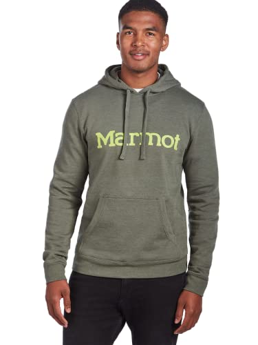 MARMOT Herren Hoody Kapuzen-Sweatshirt, Croc Heather, Small von MARMOT