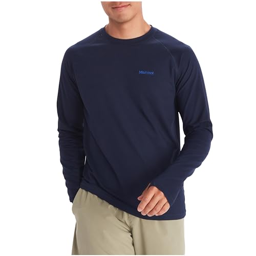 MARMOT Herren Windridge LS t-Shirt, Arctic Navy, L von Marmot