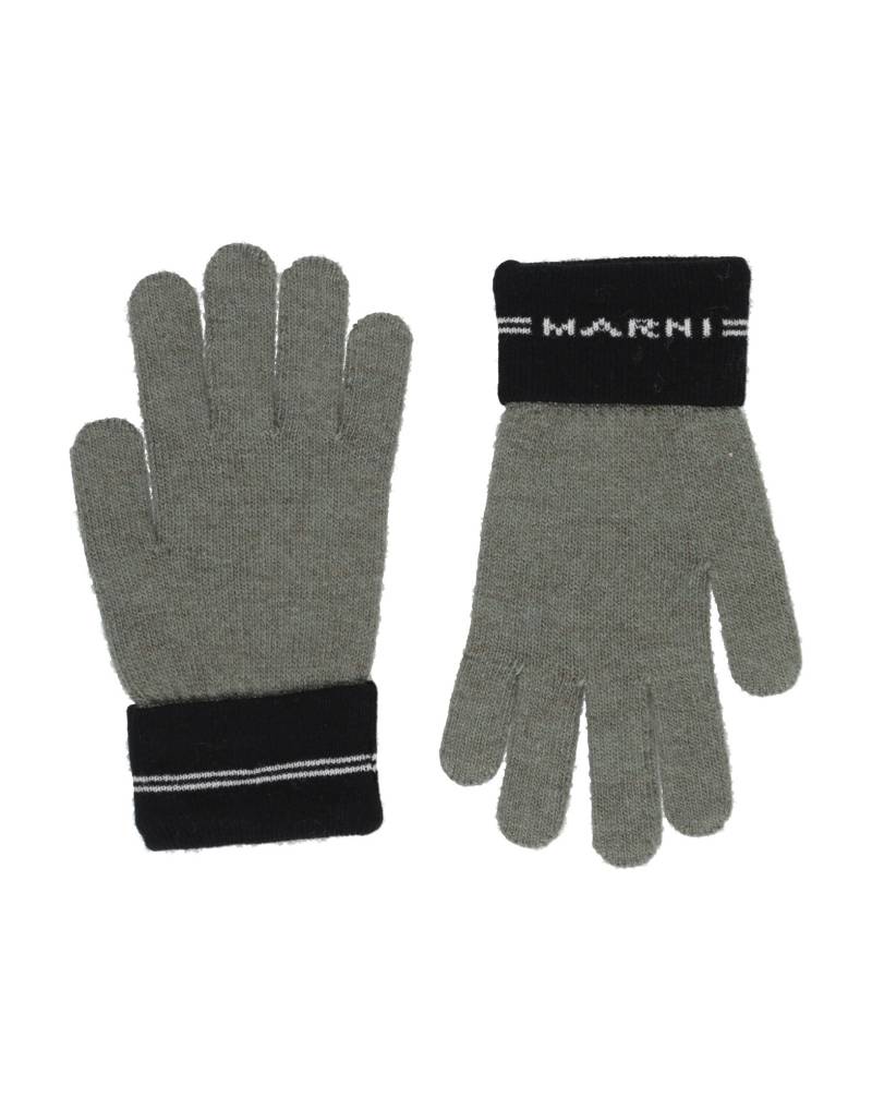 MARNI Handschuhe Kinder Militärgrün von MARNI
