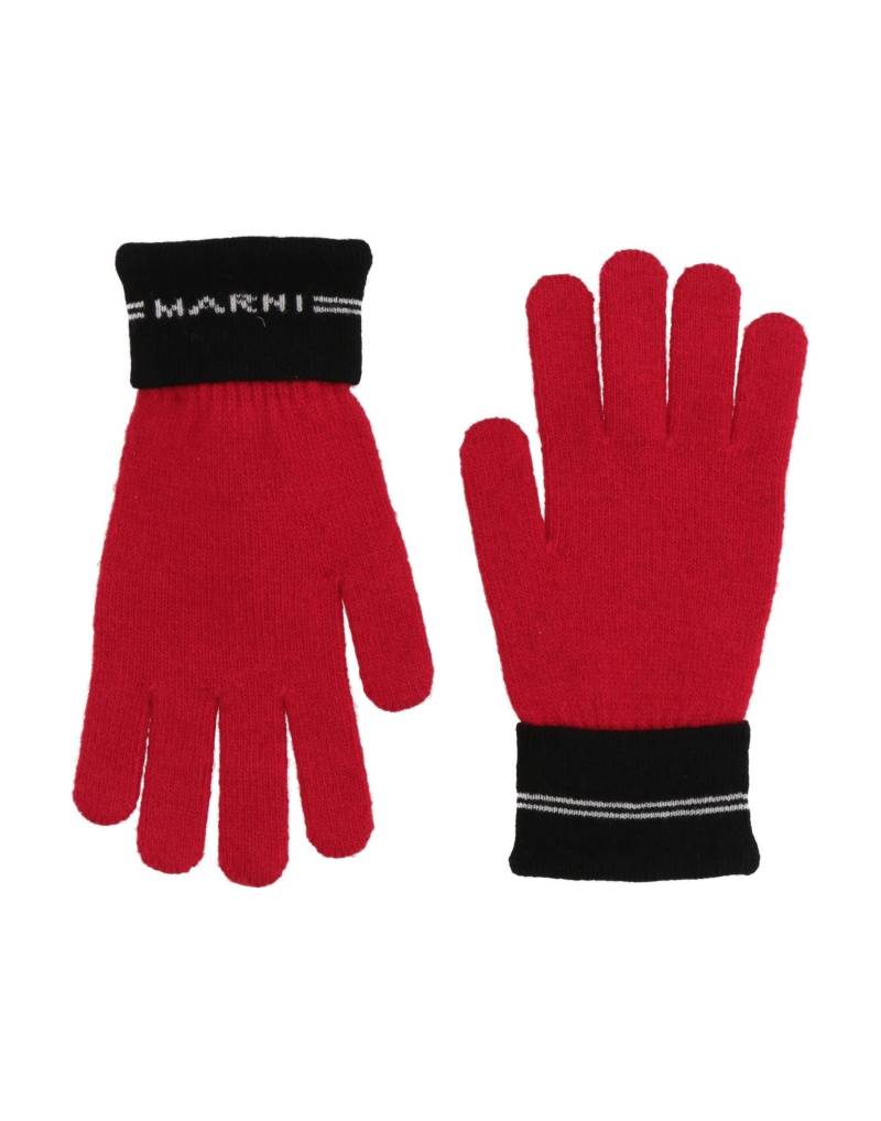 MARNI Handschuhe Kinder Rot von MARNI