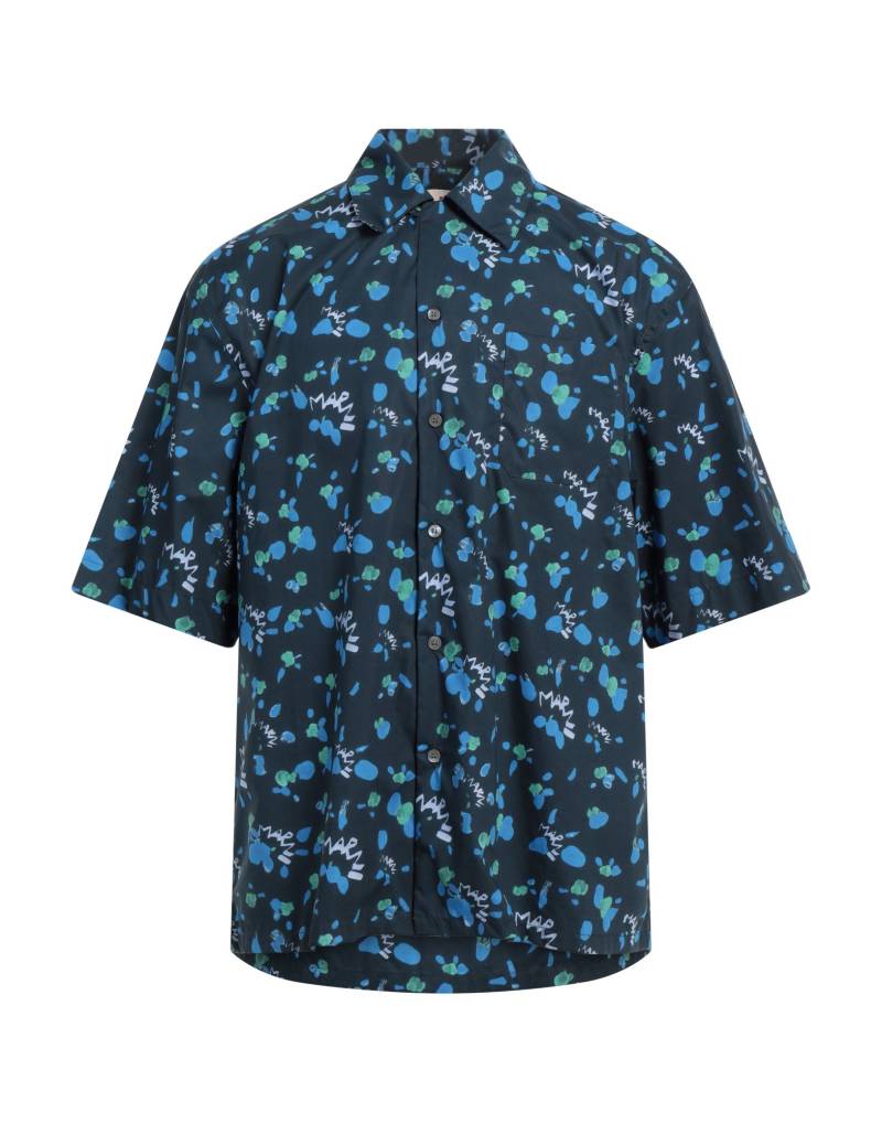 MARNI Hemd Herren Marineblau von MARNI