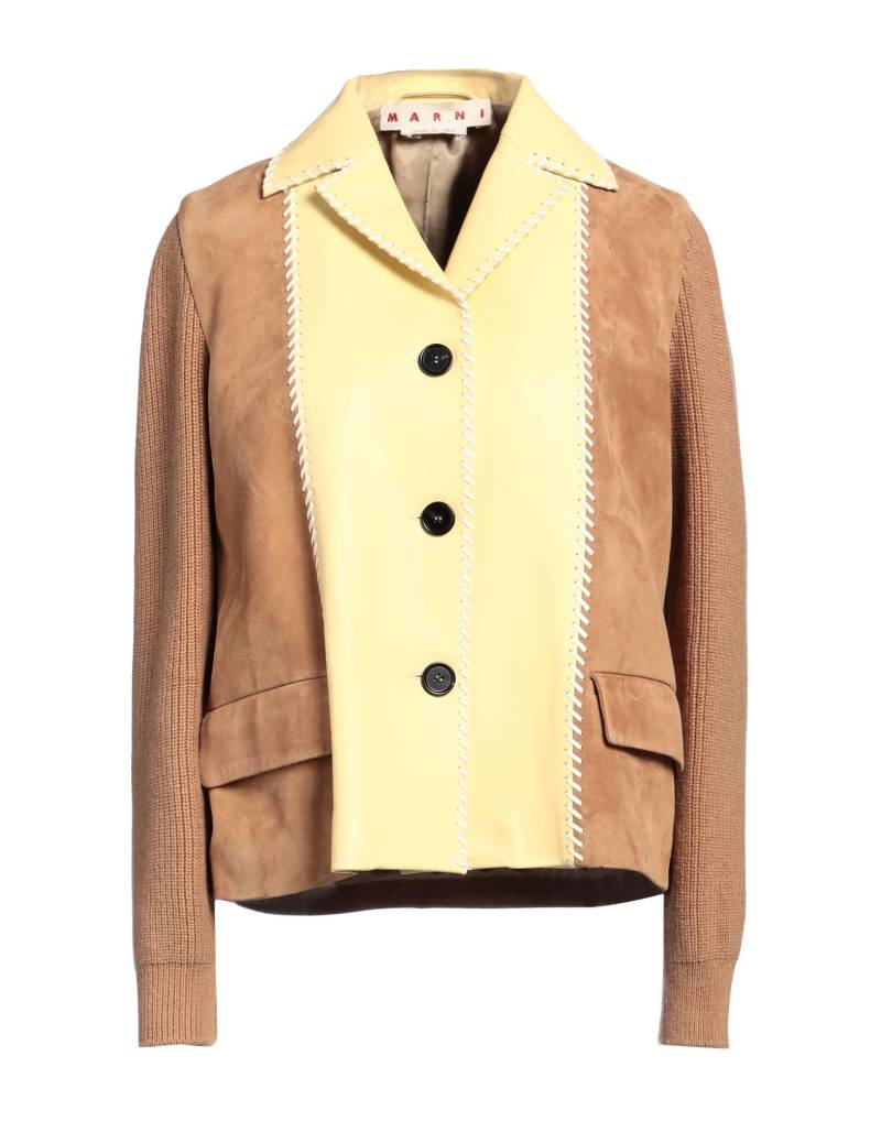 MARNI Jacke & Anorak Damen Gelb von MARNI