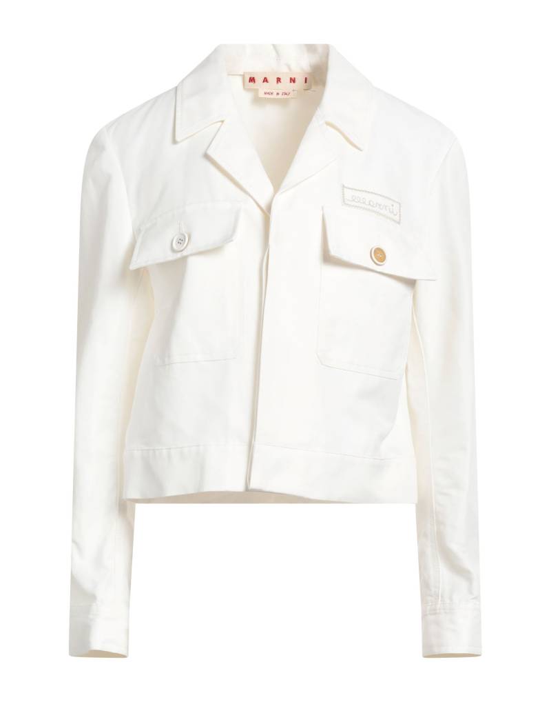 MARNI Jacke & Anorak Damen Weiß von MARNI