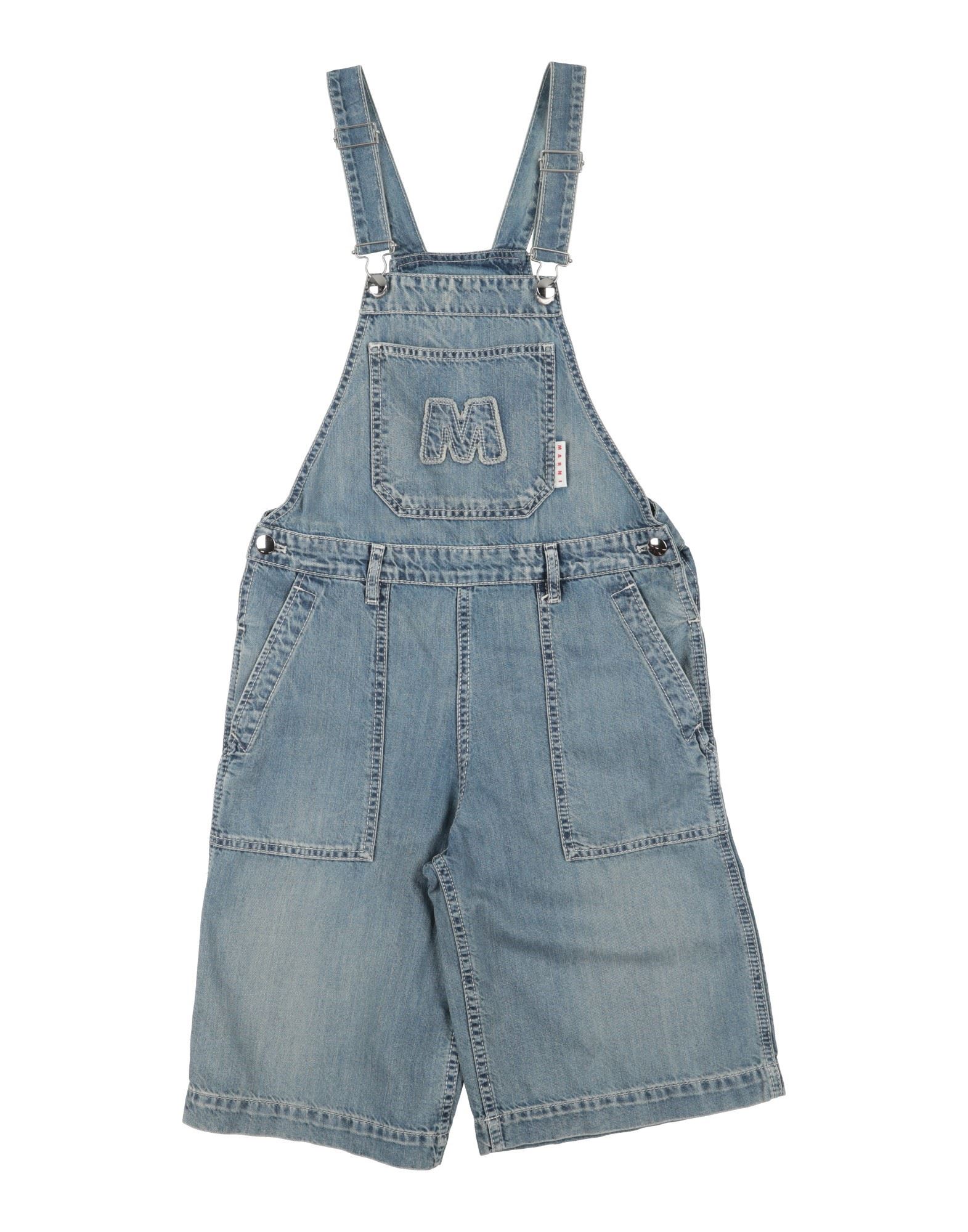 MARNI Langer Overall Kinder Blau von MARNI