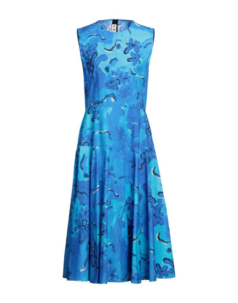 MARNI Midi-kleid Damen Azurblau von MARNI
