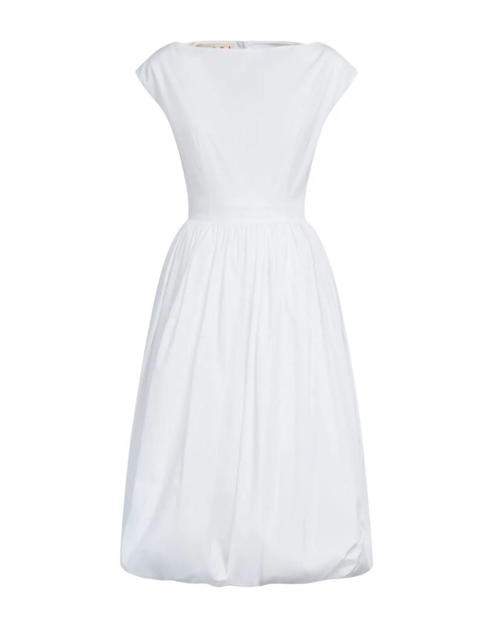 MARNI Midi-kleid Damen Weiß von MARNI