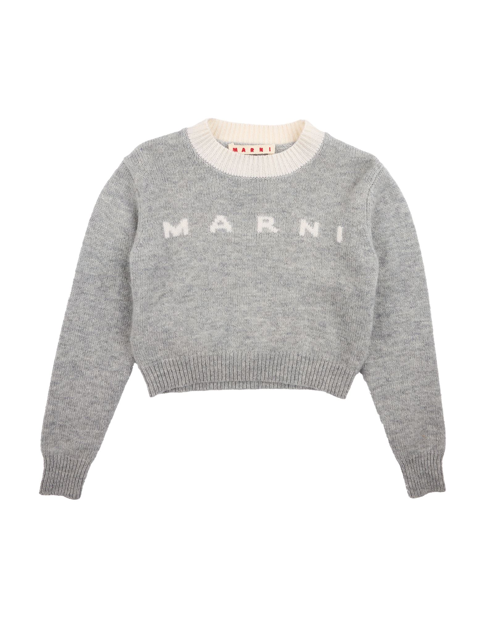 MARNI Pullover Kinder Hellgrau MARNI Pullover Kinder Hellgrau von MARNI