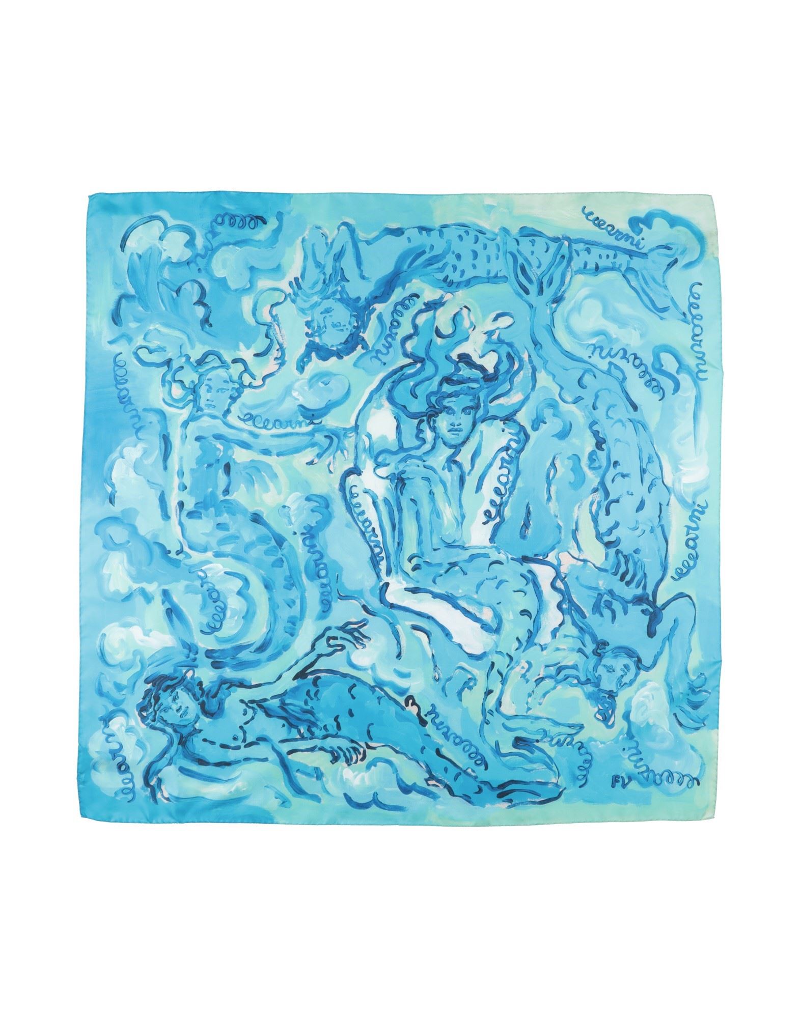 MARNI Schal Damen Azurblau MARNI Schal Damen Azurblau von MARNI