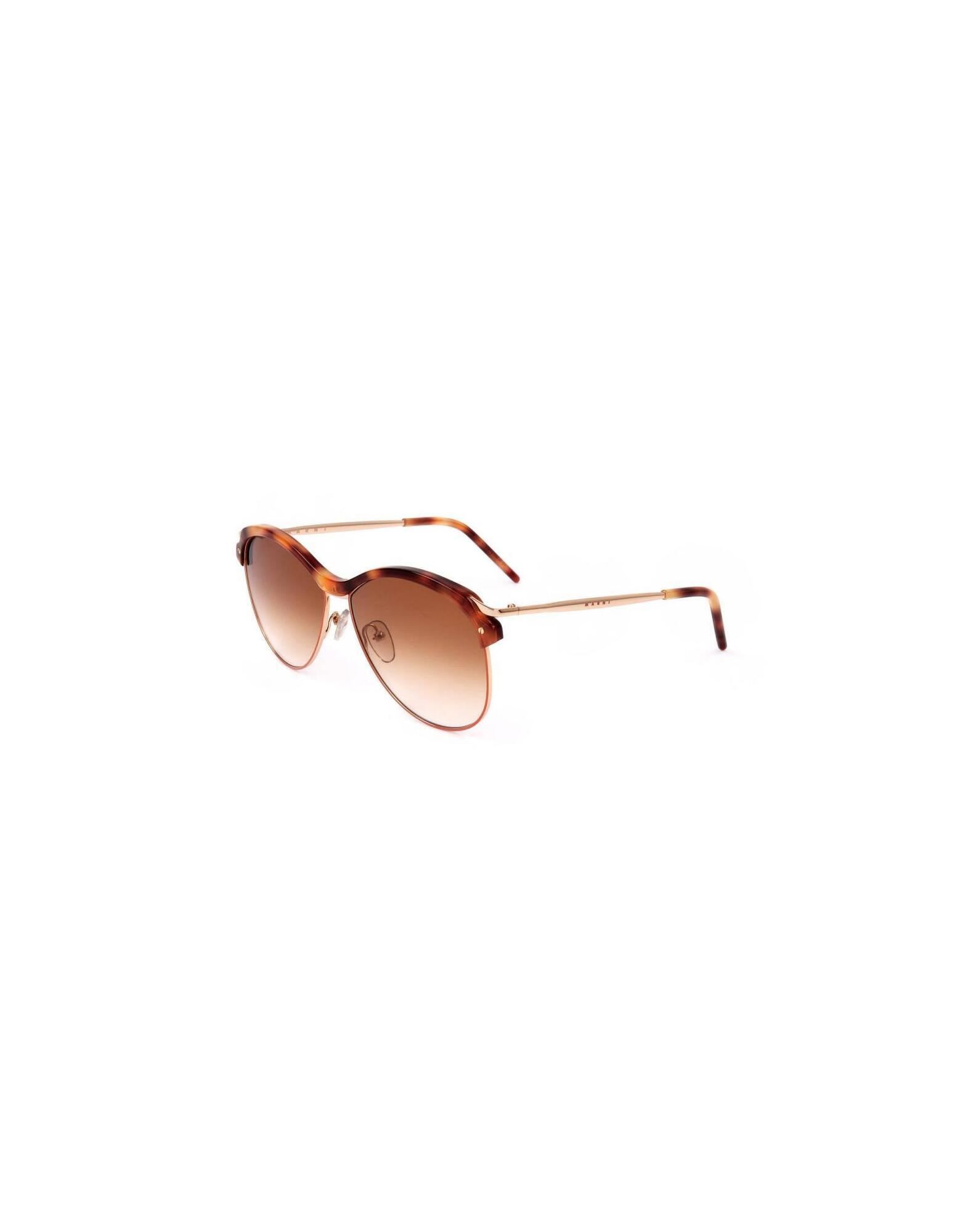 MARNI Sonnenbrille Damen Braun von MARNI